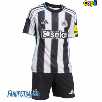 Newcastle United Echipament de Fotbal Replică 2025-26 Copii Acasa (+ Șorturi)